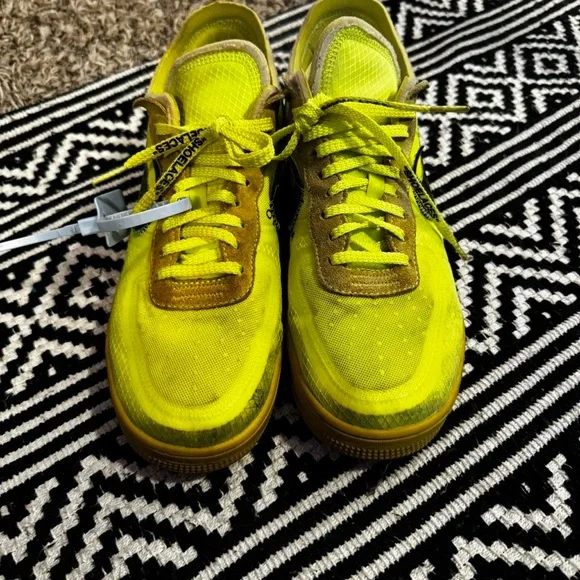 Off-white Air Force 1 “volt” color way - Picture 8 of 8